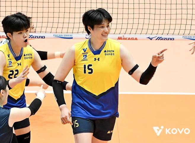 현대건설로 이적한 김희진 [한국배구연맹 제공. 재배포 및 DB 금지]