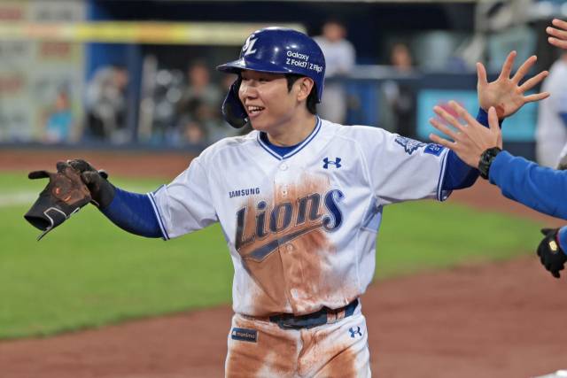 삼성 라이온즈의 김지찬. 삼성 제공