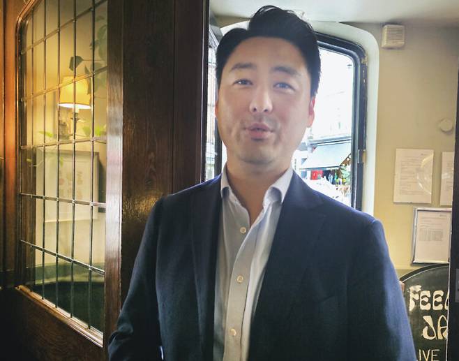 조준 런던 로열프리병원 혈관외과 교수. 로열프리병원은 영국 명문대 중 하나인 유니버시티칼리지런던(UCL)과 연계된 대학병원이다. 사진=김다정 기자