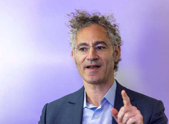 13일 서울 성수동에서 만난 알렉스 카프 팔란티어 CEO는 "팔란티어가 미국과 그 동맹국들을 논쟁할 여지가 없는 세계 최고 군사 강국으로 만드는, 세계에서 가장 중요하고 지배적인 소프트웨어 회사가 되길 바란다"고 했다. /김지호 기자