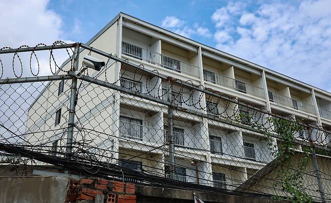 캄보디아 프놈펜 주요 범죄 단지로 알려진 원구 단지. /뉴스1