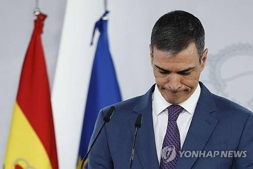 페드로 산체스 스페인 총리.연합뉴스