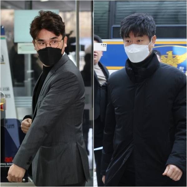 배임수재 등 혐의로 검찰 조사를 받고 있는 KIA 타이거즈 장정석 전 단장과 김종국 전 감독. IS포토