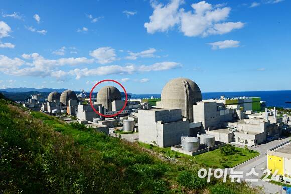 한울5호기 전경. [사진=한울본부]