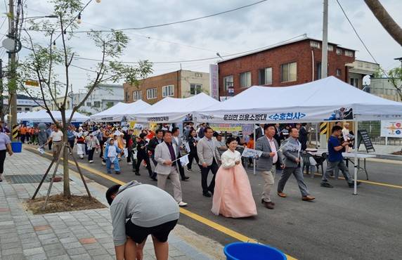 지난달 27~28일 열린 2회 대청호두루봉물빛축제 모습. [사진=문의면 축제추진위원회]