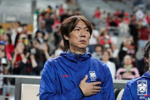 홍명보 감독./대한축구협회