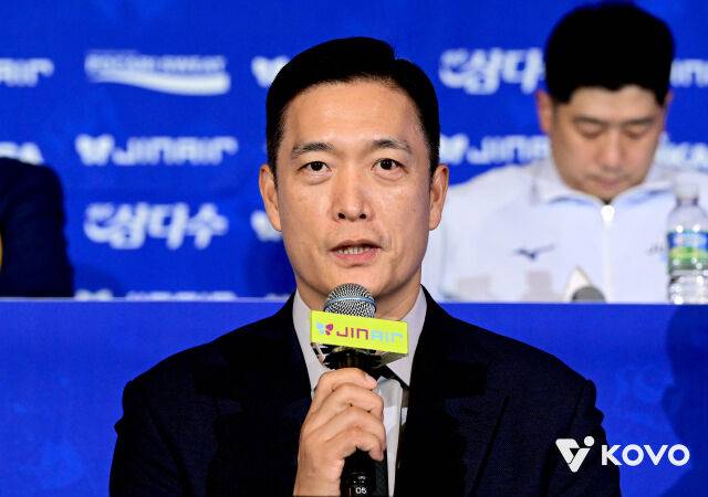 삼성화재 김상우 감독./KOVO