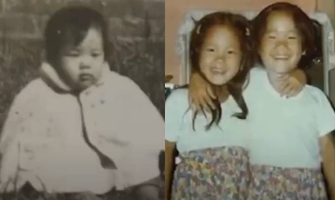 김송과 그의 쌍둥이 동생 김재현 씨의 어린 시절 모습. KBS Joy ‘무엇이든 물어보살’ 방송 화면 캡처