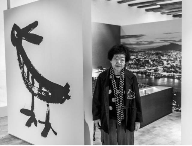 노은님 작가의 생전 모습. 제공=현대화랑