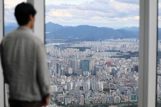서울 아파트 단지 전경. 뉴스1
