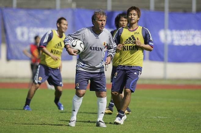 2006 독일 월드컵에서 일본을 지휘하던 지쿠 감독. Getty Images코리아