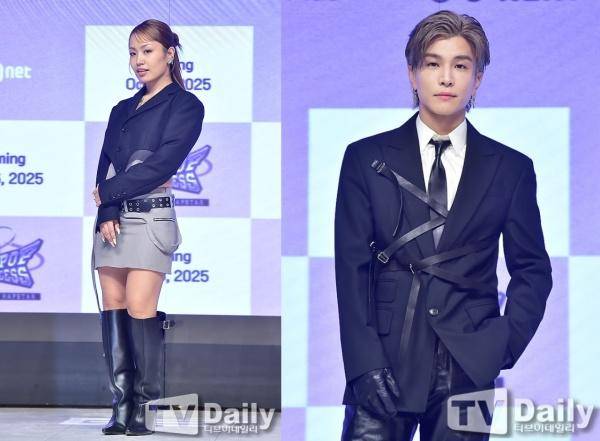 언프리티 랩스타 : 힙팝 프린세스 제작발표회 리에하타, 이와타 타카노리 / 사진=티브이데일리 제공