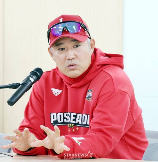 SSG 이숭용 감독. /사진=강영조 선임기자