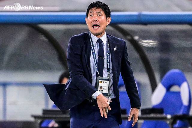 모리야스 하지메 일본 축구대표팀 감독. /AFPBBNews=뉴스1