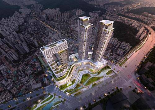 '홍제역 역세권 활성화사업' 조감도(향후 변경될 수 있음) [서울 서대문구 제공. 재판매 및 DB 금지]