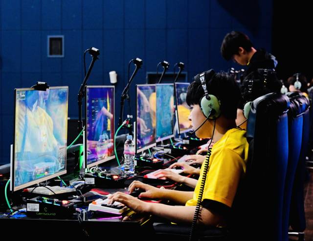 지난 7월 5일 열린 제4회 진주시장배 이스포츠대회 모습. 진주시 제공