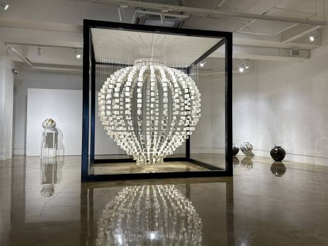 정맹용 도예전 설치 전경. 갤러리조이 제공