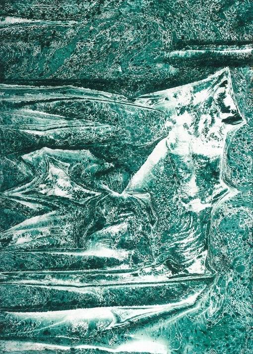 성파, D0494 한지에 옻칠, 양산시립미술관 소장. 경남도립미술관 제공