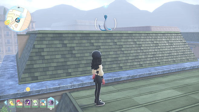 - 신뇽은 플레이어를 인식하면 바로 도망간다&nbsp;