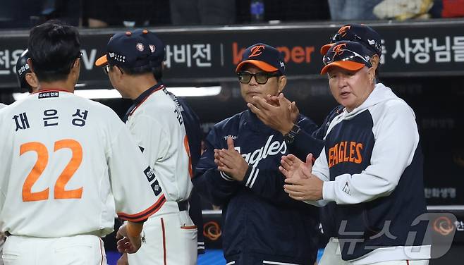 한화 이글스 김경문 감독. /뉴스1 DB ⓒ News1 김기남 기자