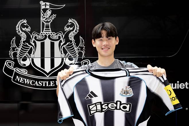 잉글랜드 프리미어리그 뉴캐슬 유나이티드 박승수. 전민규 기자