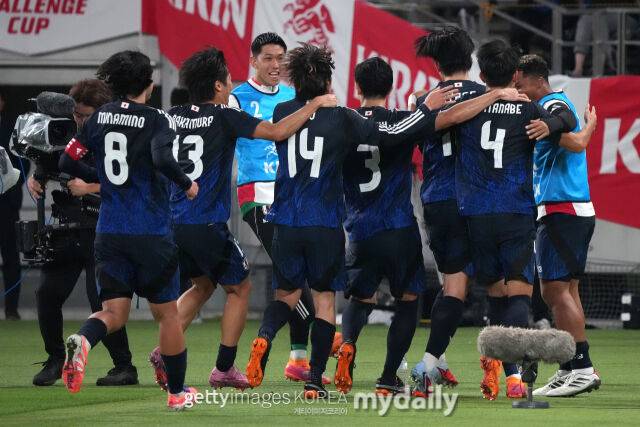 일본 축구대표팀./게티이미지코리아