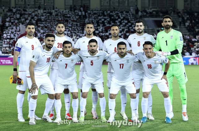 이란 대표팀/게티이미지코리아