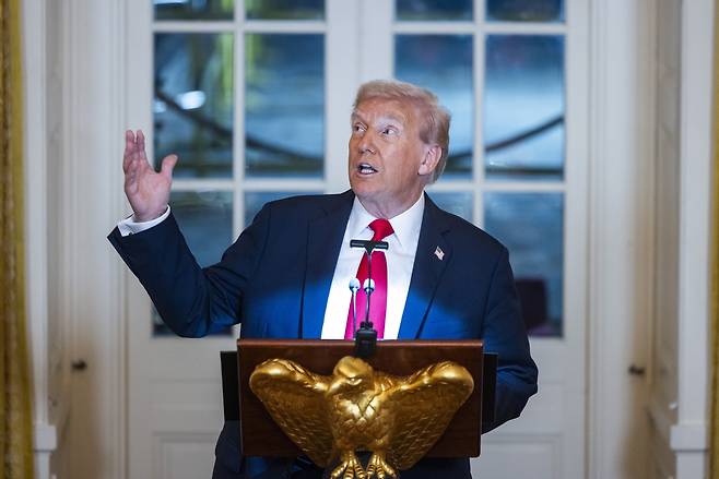 도널드 트럼프 미국 대통령. [EPA]