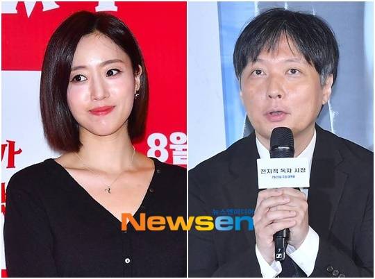 함은정-김병우 감독(뉴스엔DB)