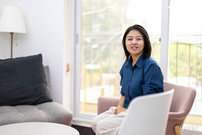 9월22일 이가희 여성청소년건강지원단 ‘나는봄’ 활동가가 <시사IN>과 인터뷰하고 있다. ⓒ시사IN 신선영