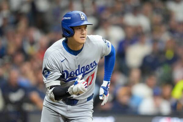 ▲ 가을 야구에서 삼진만 15개를 기록한 LA다저스의 슈퍼스타 오타니 쇼헤이.