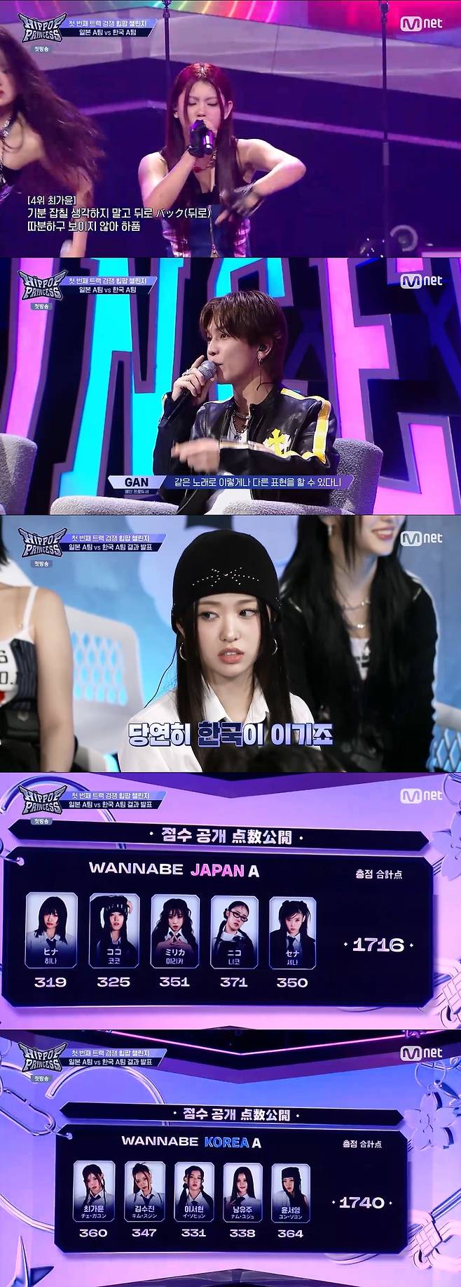 /사진=엠넷 서바이벌 프로그램 '언프리티 랩스타 : 힙팝 프린세스'