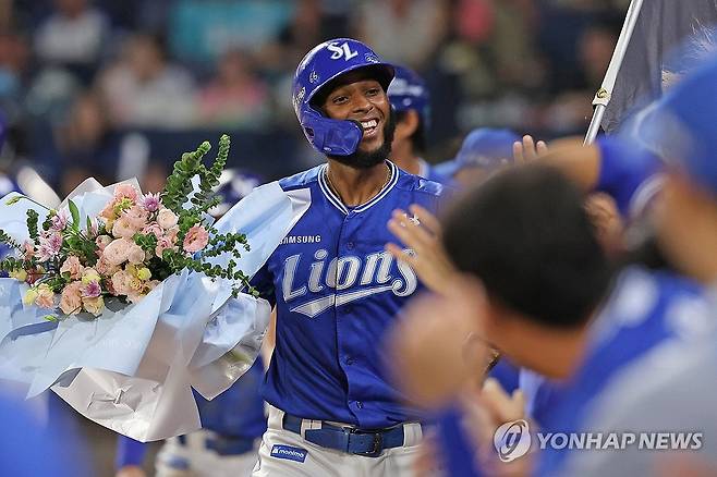 르윈 디아즈  [삼성 라이온즈 제공. 재판매 및 DB 금지] photo@yna.co.kr