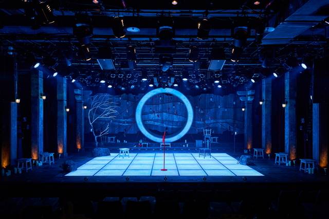 창작뮤지컬 '홍련' 무대사진. 마틴엔터테인먼트 제공