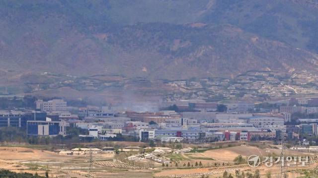 파주 도라산전망대에서 바라 본 개성공단 전경. 경기일보 DB