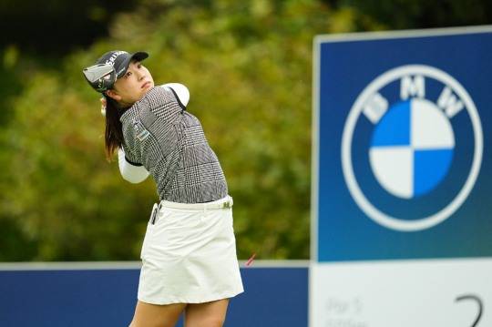 다케다 리오 2번홀 티샷./BMW 레이디스 챔피언십 대회 조직위원회