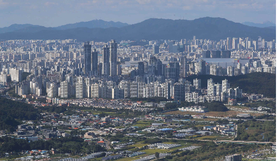 동탄역 주변 아파트 전경. (사진=매경DB)