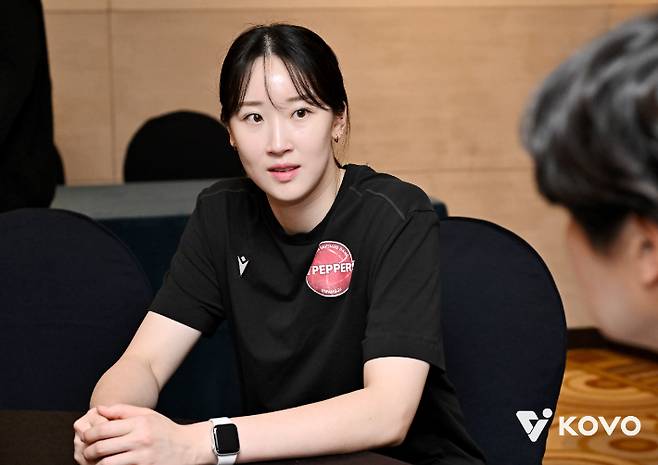 페퍼저축은행 고예림. 한국배구연맹