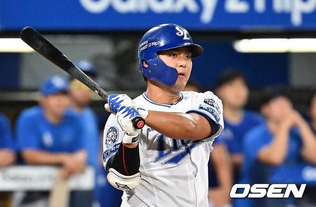 [OSEN=대구, 이석우 기자] 삼성 라이온즈 양우현 001 2025.08.14 / foto0307@osen.co.kr
