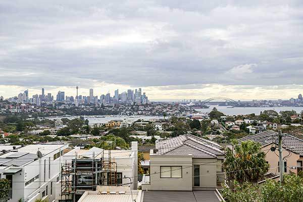 더들리 페이지에서 바라본 시드니 전경.