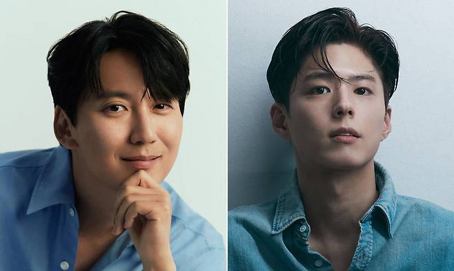 배우 김남길(왼쪽), 박보검. 길스토리이엔티·더블랙레이블 제공
