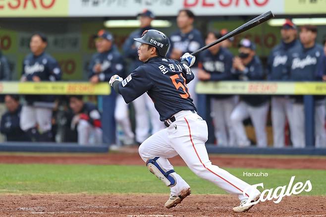 한화 문현빈. 사진제공｜한화 이글스