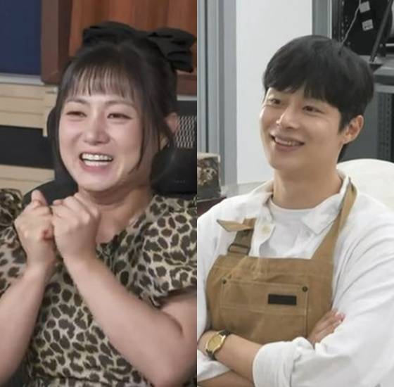 왼쪽부터 박나래, 김충재 /사진=MBC '나 혼자 산다' 캡처