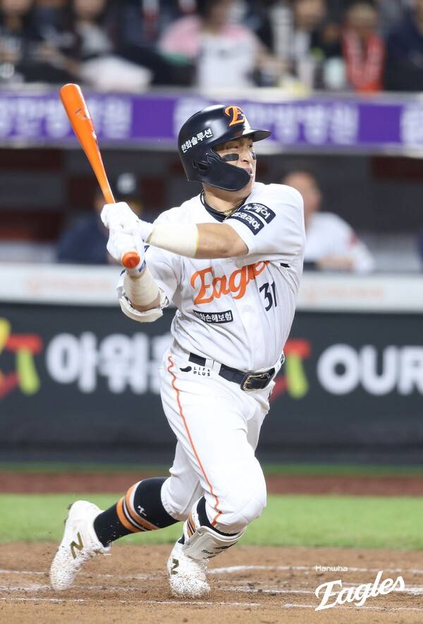 손아섭은 통산 PS에서 통산 타율 0.338을 기록했다. (사진=한화)