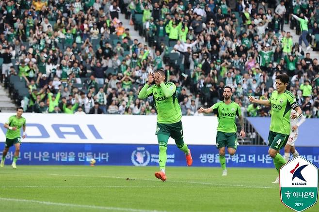 전북 현대가 K리그1 조기 우승을 확정했다.(한국프로축구연맹 제공)
