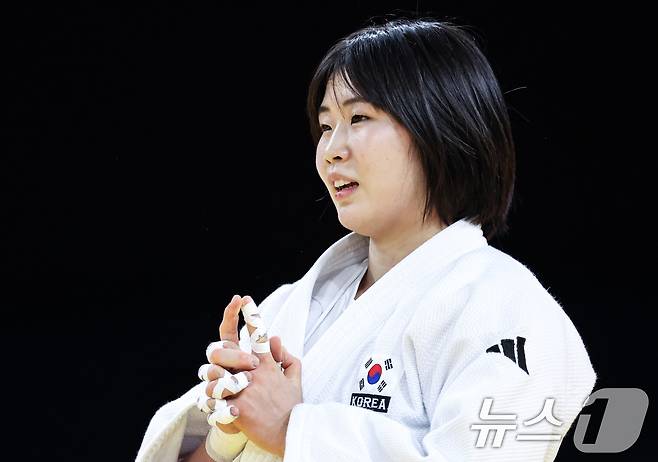 전국체육대회 4연속 우승을 달성한 허미미. /뉴스1 ⓒ News1 박정호 기자