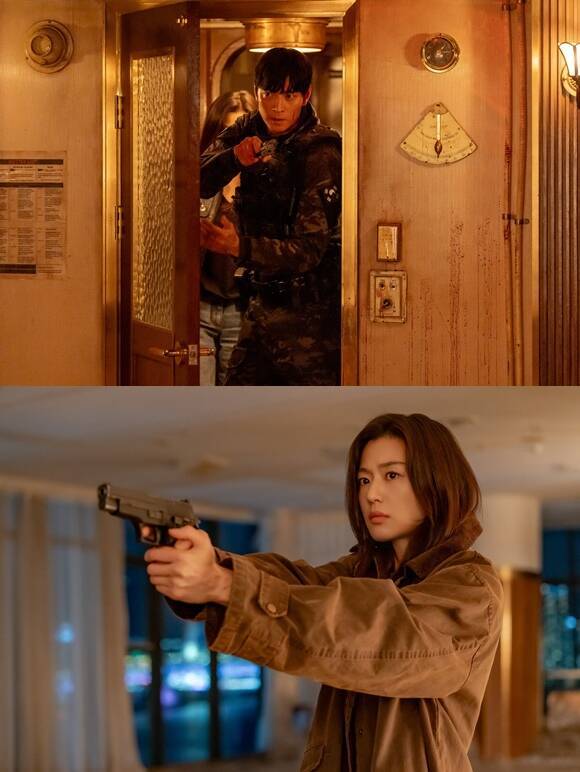 디즈니+ 오리지널 시리즈 '북극성'은 기획 단계에서부터 김희원 감독과 정서경 작가의 의기투합, 배우 강동원과 전지현의 캐스팅으로 주목을 받았다. /월트디즈니 컴퍼니 코리아