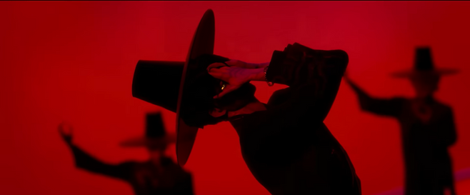 A scene from the Netflix K-pop animation "K-pop Demon Hunters." (Netflix)