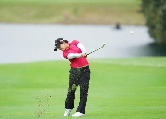 세컨드샷 날리는 김세영. 사진=연합뉴스