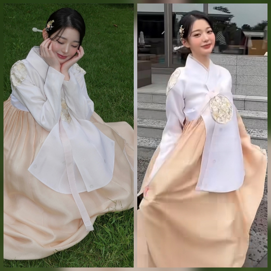 아이브 장원영이 한복 차림으로 남긴 한 줄의 문장이 화제를 모았다.사진=장원영 SNS